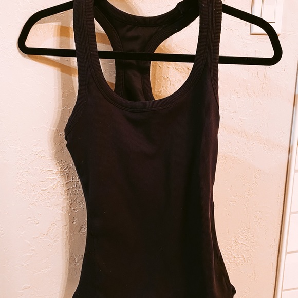 ALO Yoga Tops - Alo yoga ribbed support tank black